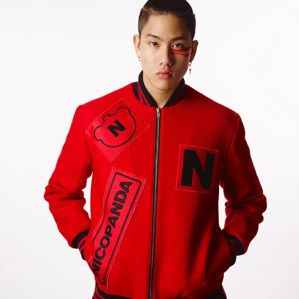 Nicopanda Collegiate Jacket Size Small